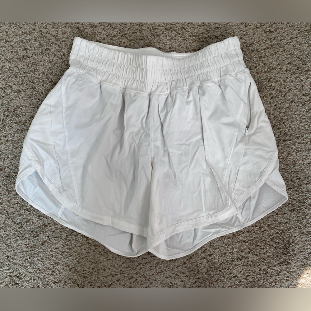 lululemon athletica White Athletic Shorts